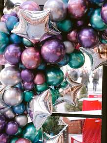 10/20 件 10 英寸玫瑰金银色蓝色绿色紫色多色镀铬金属气球套装适用于婚礼装饰周年纪念圣诞节万圣节新娘送礼会生日派对用品 - 綠色 - 查看 7