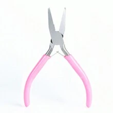 Bộ Kìm trang sức tự làm 1-3 chiếc, bao gồm Kìm mũi dài, Kìm mũi tròn, Kìm mũi cong, Máy cắt dây, Dây đính cườm làm đồ trang sức, Bộ 3 chiếc Kìm màu xanh và Bộ 3 chiếc Kìm màu hồng, Kìm hàm nylon, 6 Kìm vòng dây dạng bậc, Kìm mũi lõm và tròn, Kìm mũi xích uốn cong, Kìm cắt bên, Thích hợp để làm và sửa chữa đồ trang sức, Bộ công cụ dành cho người mới bắt đầu tự làm cho người lớn và trẻ em (Kìm có dầu chống rỉ trên bề mặt, và Màu sắc của tay cầm kìm có thể thay đổi theo từng đợt hàng khác nhau). - Hồng - Xem 18