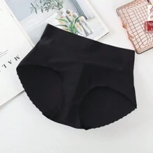 Calzones sin costura calzoncillo  calzon vientre bajo Ropa interior de mujer,lenceria para dama,pantaletas cortos panties  ,Bottoms Shapewear de Mujer Con Almohadillas Transpirables, Lencería Moldeadora Sexy Para Levantar Y Reafirmar Las Caderas, Control De Abdomen Y Modelaje,Realzadores de cadera y trasero grande de esponja for mujer, moldeadores de cuerpo, ropa interior Sexy de boda, levantadores de glúteos, bragas de Control, ropa moldeadora,Ropa interior de realce de glúteos falsos para mujer, cintura alta, una pieza, control de barriga, hermoso trasero natural, almohadilla ancha sin costuras con entrepierna falsa,Pantalones moldeadores de cuerpo de cintura alta para mujer, con control de abdomen, corte alto, levantamiento de glúteos, ,venta ropa - Negro - Ver 1