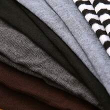 With Finger Holes Sleeveless Gloves, Winter Warm Windproof, Outdoor Sun Protective Sleeves - Light Grey - View 5