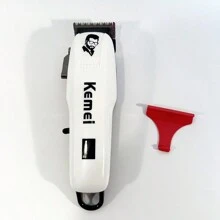 Kemei 科密品牌km-pg809a專業家用電動理髮器強勁動力usb充電式無線修剪器男士理髮機 - 白色 - 查看 11