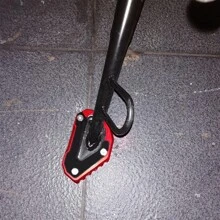 1入cnc鋁合金摩托車腳踏側立鉸鏈延伸墊片,適用於vstrom650 Vstrom650xt Dl650 Vstrom 650 Xt 2006-2023 - 灰色 - 查看 2