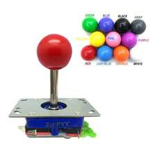 SQARCADE Arcade Happ Push Buttons Red Blue Mircoswitch Joystick Happ Zippy 5P Swtich Copy Sanwa Stick Arcade Machine Diy Kit - Multicolor - View 6
