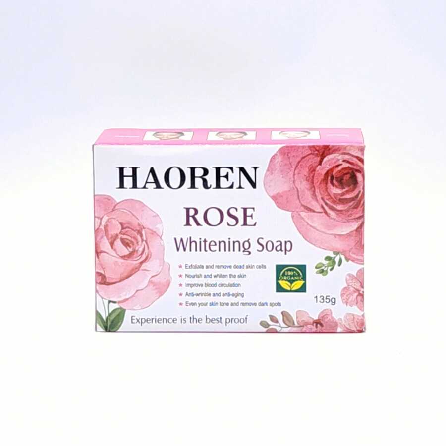 100% Organic Whitening Soap Rose Whitening Soap The Best Experience - Pink - View 1
