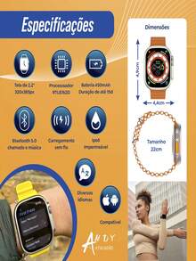 Smart Watches - Naranja - Ver 5