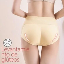 Calzones sin costura calzoncillo  calzon vientre bajo Ropa interior de mujer,lenceria para dama,pantaletas cortos panties  ,Bottoms Shapewear de Mujer Con Almohadillas Transpirables, Lencería Moldeadora Sexy Para Levantar Y Reafirmar Las Caderas, Control De Abdomen Y Modelaje,Realzadores de cadera y trasero grande de esponja for mujer, moldeadores de cuerpo, ropa interior Sexy de boda, levantadores de glúteos, bragas de Control, ropa moldeadora,Ropa interior de realce de glúteos falsos para mujer, cintura alta, una pieza, control de barriga, hermoso trasero natural, almohadilla ancha sin costuras con entrepierna falsa,Pantalones moldeadores de cuerpo de cintura alta para mujer, con control de abdomen, corte alto, levantamiento de glúteos, ,venta ropa - Negro - Ver 4