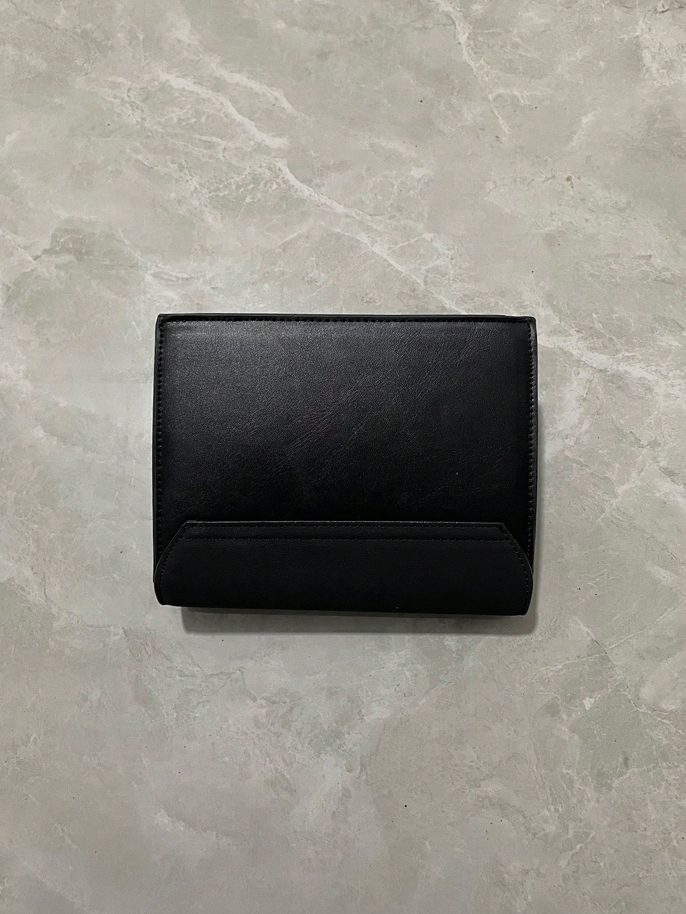 حقيبة مربعة مطوية، محفظة نسائية من جلد البولي يوري...