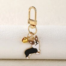 1入組男式寵物紀念標籤鑰匙扣狗頭吊墜,白色馬爾濟斯犬動物搪瓷寵物防護魅力鑰圈,適用於女士手提袋,首飾,男女少年兒童及寵物愛好者禮物 - 多色 - 查看 31