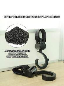 2pcs 360° Rotating Multi-Purpose Hook, Can Hang On Baby Carriage, Stroller, Bed, Etc.