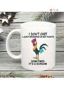 附有英文字的陶瓷咖啡杯,北歐風格ins杯子設計, 1入組,11盎司,是女士、最好的朋友、女儐相等專屬的生日禮物,也是感恩節/情人節禮物的最佳選擇 - 白色 - 查看 4