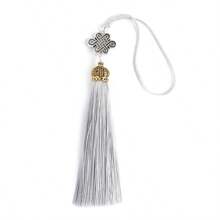 2 Peças/pacote Pingente De Jóias Diy De Nó Chinês, Charme De Franja De Liga De Zinco Para Decoração De Ano Novo