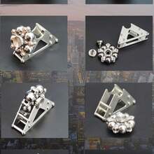 摩天輪設計手指陀螺,鋁合金陀螺玩具 - 藍色 - 查看 3