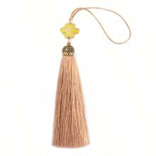2 Peças/pacote Pingente De Jóias Diy De Nó Chinês, Charme De Franja De Liga De Zinco Para Decoração De Ano Novo