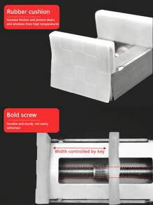 4 Pcs Sliding Security Window Lock With Key For Vertical & Horizontal Sliding Windows & Sliding Doors Adjustable Window Locks For Home And Office - Silver - View 4