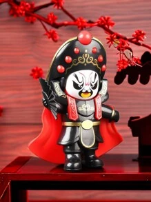 1pc Chinese Style Sichuan Opera Face Changing Puppet And Peking Opera Facial Makeup Toy, Six Colors, Each Color Doll Toy Randomly Changes Into Four Different Faces, Sichuan Opera Face Changing, New Year Gift, Suitable For Giving Gifts, New Year Gift Box, Easy To Carry Toys - Multicolor - View 7
