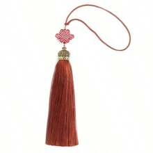 2 Peças/pacote Pingente De Jóias Diy De Nó Chinês, Charme De Franja De Liga De Zinco Para Decoração De Ano Novo