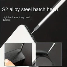 24合1精密螺絲刀套裝：最終移動電話和平板電腦維修工具！ - 黑色 - 查看 4