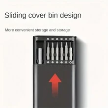 24合1精密螺絲刀套裝：最終移動電話和平板電腦維修工具！ - 黑色 - 查看 3