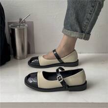 女式休閒小皮鞋 - 黑色 - 查看 1