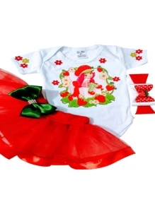 Baby Girls Sets - trái cam - Xem 2