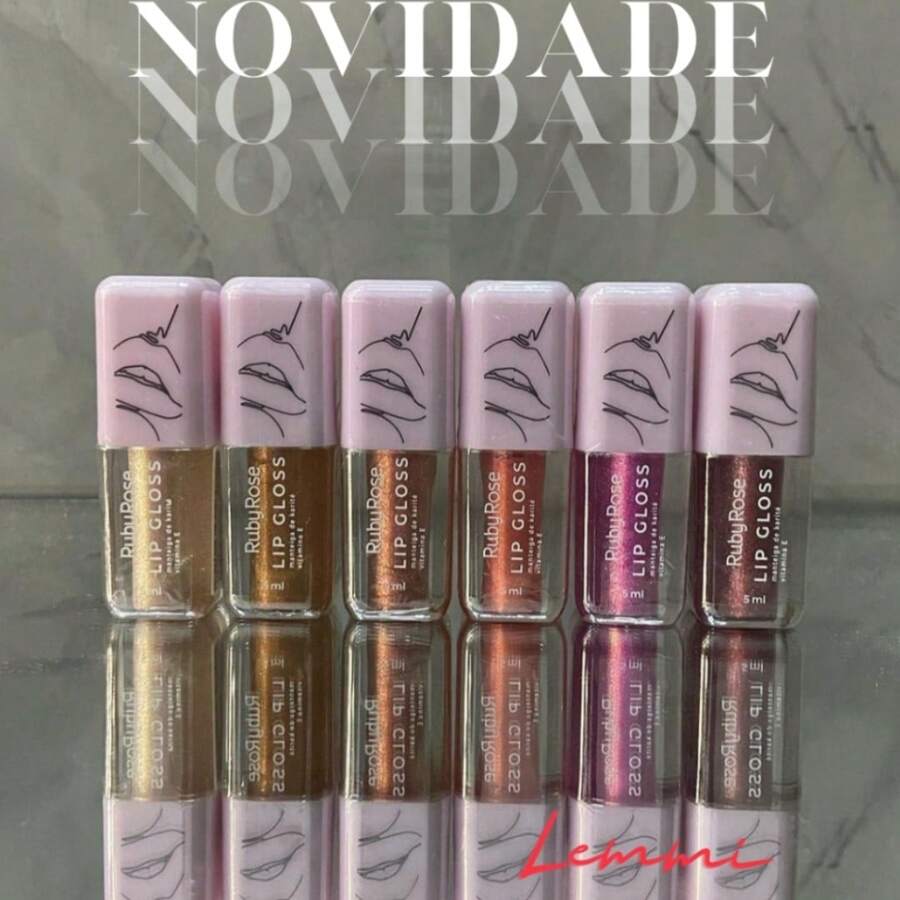 Ruby Rose Lip Gloss - Fuegos artificiales - Ver 1