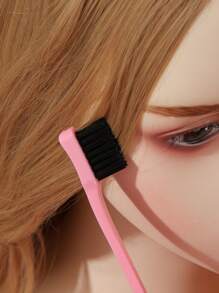 3pcs Hair Styling Comb Set Teaser Hair Brush Rat Tail Comb Edge Brush For Edges And Back Detangling, Combing, Smoothing Hair, Hair Brush/Hair Comb PINK, Hair Brush, Comb, Hair Tools, Hair Products And Accessories For Barber Salon Beauty Travel Essentials