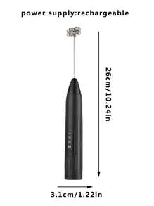 Random Color Milk Frother, Powerful Handheld Mini Milk Foamer, Coffee Stirrer, Stainless Steel Drink Mixer For Coffee, Lattes, Cappuccino,Matcha,Hot Chocolate, Portable Foam Maker & Electric Wireless Blender For Coffee - Random Color - View 4