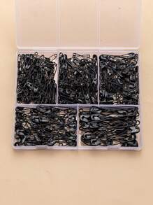 340件钢丝销套装 - 黑色 - 查看 1