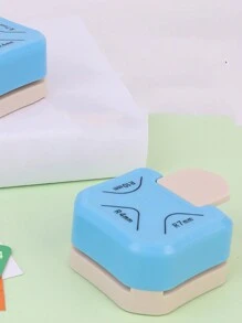 1只三合一角落修剪工具,用於紙張,照片和卡紙,具有圓角和直角邊緣 - 藍色 - 查看 5