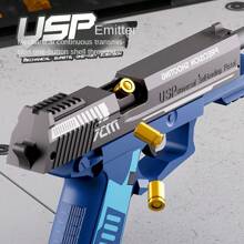 Usp Coordinated Gas Blowback Automatic Toy Pistol (Main Body*1 Bullet*20 Shell*6)