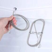 5 Pcs Refrigerator Drain Hole Cleaner Set, Unclog & Keep Your Fridge Clean - White - View 4