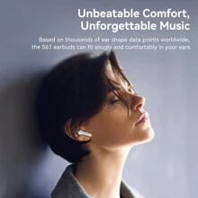 Yisen M84pro Bluetooth Headphones Digital Display With Charging Box Waterproof Headphones And Noise Reduction Sports Headphones - White - View 5