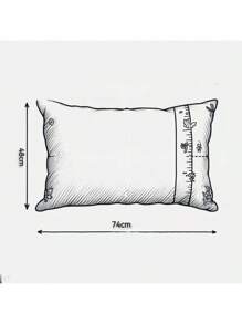 Khách sạn Gối Và Nhà  Gối Có thể giặt được Và Kháng khuẩn Và Chế tạo Của Lông vũ - trắng - Xem 7