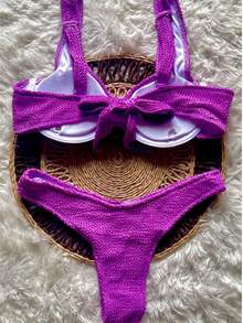 Women Tankinis - Purple - View 2