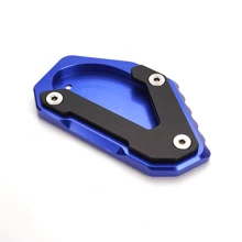 1入cnc鋁合金摩托車腳踏側立鉸鏈延伸墊片,適用於vstrom650 Vstrom650xt Dl650 Vstrom 650 Xt 2006-2023 - 灰色 - 查看 5