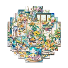 1 Pack Fruits Party Graffiti Cross-Border Cartoon Animals Stickers DIY Following Suitcase Stickers Waterproof - Multicolor - View 5