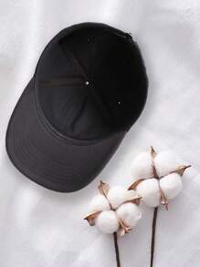 1pc夏日字母刺繡設計遮陽帽,男女皆適穿的戶外棒球帽,適用於情侶 - 彩色 - 查看 6