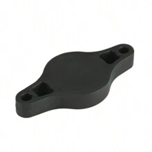 FONKEN 1PC Black For AirTag Bike Mount Locator Protective Cover Anti-Theft Universal Bicycle Holder Tracker Positioner Covers - Black - View 9