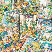 1 Pack Fruits Party Graffiti Cross-Border Cartoon Animals Stickers DIY Following Suitcase Stickers Waterproof - Multicolor - View 1