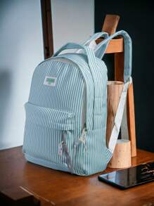 Women Functional Backpacks - 藍色 - 查看 2