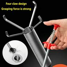 1pc Pipe Dredging Brush Bathroom Hair Sewer Sink Cleaning Brush Drain Cleaner Flexible Cleaner Clog Kitchen Items Kitchen Accessories Kitchen Kitchen Tools