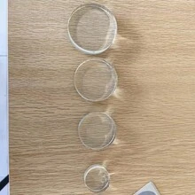 K9 Crystal Clear Solid Blank Cylinder With Sandblasting Surface For Photography Props, Laser Carving, Office Desk Decoration, Paperweight - Transparent - View 2