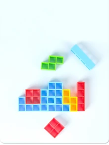 互動平衡遊戲一組16/36塊搖擺塔積木遊戲兒童集中式書桌玩具早期教學疊放玩具兒童教具金字塔玩具互動玩具 - 32件 - 查看 3