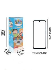 互動平衡遊戲一組16/36塊搖擺塔積木遊戲兒童集中式書桌玩具早期教學疊放玩具兒童教具金字塔玩具互動玩具 - 32件 - 查看 2