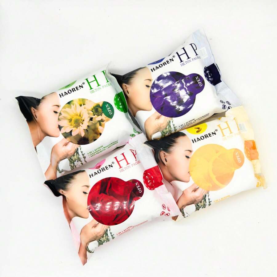 Makeup Remover Wipes 4 Packs With 25 Cleansing Wipes - Multicolor - View 1