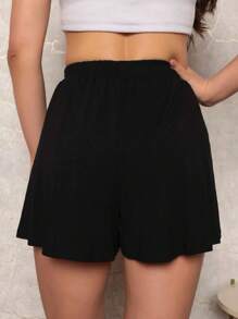 Women Shorts - Black - View 3