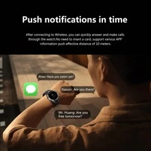 Anytec 智能手錶 X8,1.43英寸 Amoled 高清屏幕,無線通話智能提醒,100+運動模式,25-30天電池續航,男士戶外防水追蹤器 - 白色 - 查看 5