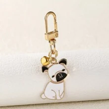 1入組男式寵物紀念標籤鑰匙扣狗頭吊墜,白色馬爾濟斯犬動物搪瓷寵物防護魅力鑰圈,適用於女士手提袋,首飾,男女少年兒童及寵物愛好者禮物 - 多色 - 查看 21