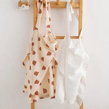 柔軟棉質多用途哺乳圍裙,紗布哺乳罩,透氣,帶拱形領口,適用於媽媽們的私密護理 - D-Bear - 查看 4