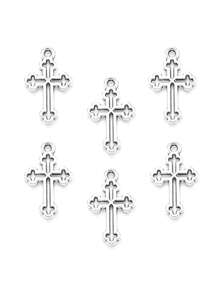 yuenz 30入組新產品,6種顏色吊墜,適用於手鍊項鍊吊墜珠寶,金屬合金製珠寶銘記19*12mm T106 - 30pcs - 查看 5